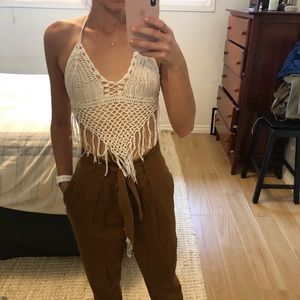 Crotched bralette